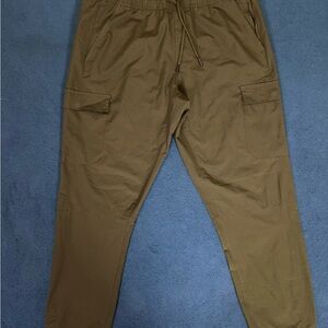 Elie Tahari Men's Brown Cargo Pants